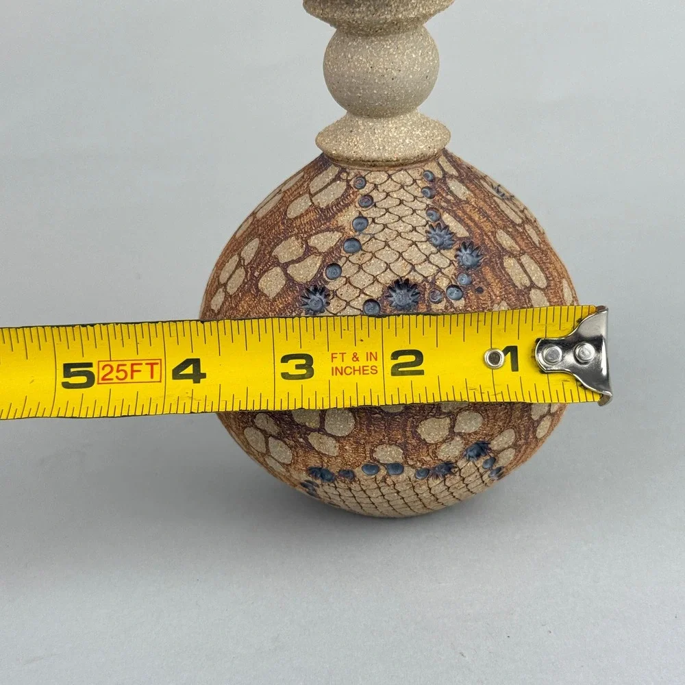 Don McWhorter‎ Studio Pottery Bud Vase Signed 1988 Art Pottery